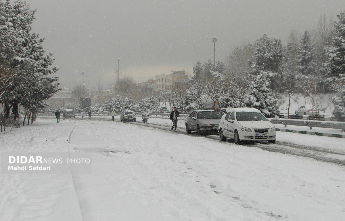 برف و باران در استان‌های کشور