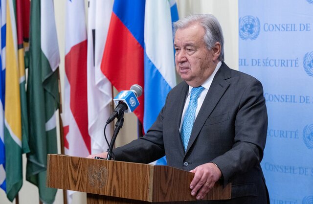 هشدار گوترش؛ اقدامات آمریکا پیامد‌های جدی دارد