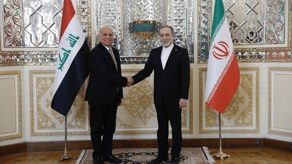 استقبال عراقچی از همتای عراقی