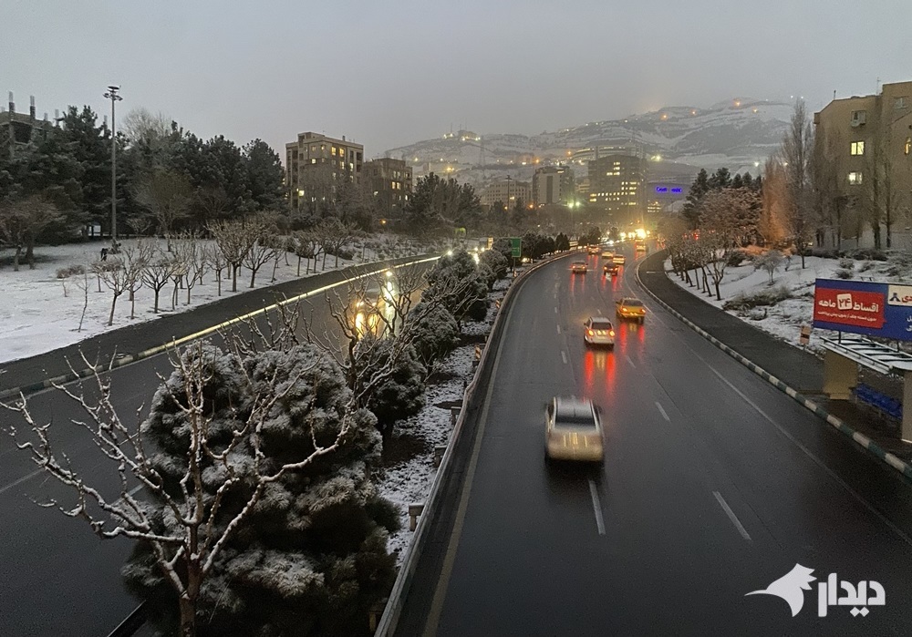 معابر تهران لغزنده است