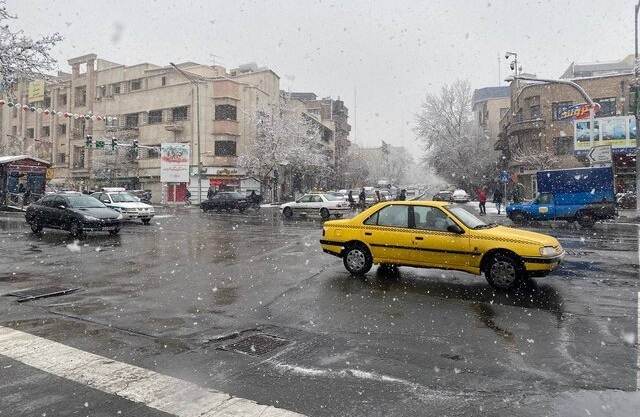 هشدار بارش برای تهران