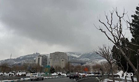 بارش باران و افزایش دما در پایتخت