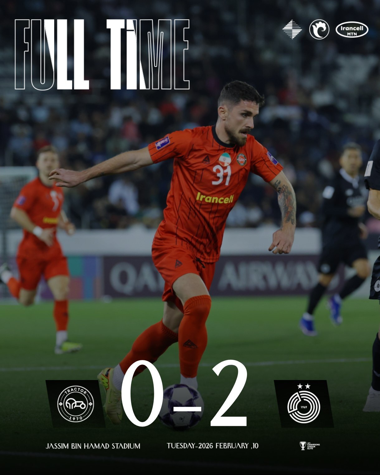 تراکتور ۰ - ۲ السد؛ اولین ناکامی اسکوچیچ