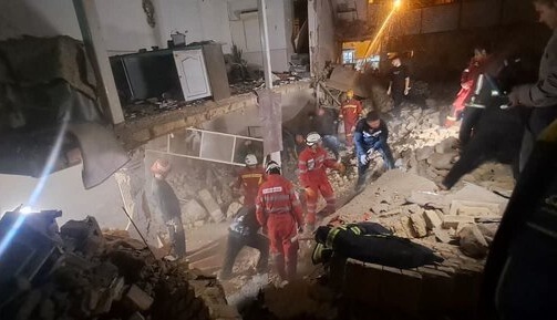 انفجار گاز در یک ساختمان مسکونی قم؛ یک کشته و ۵ مصدوم