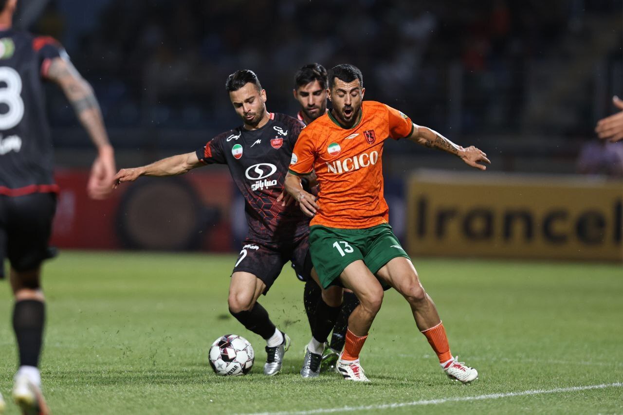 گزارش زنده: مس ۰ - ۳ پرسپولیس +ویدیو