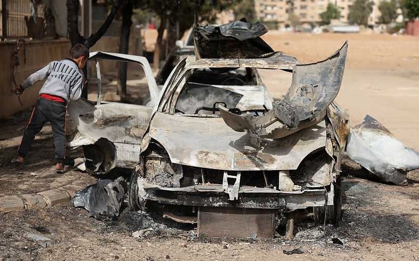 حمله اسرائیل به فاصله ۴۰۰ متری کاخ ریاست جمهوری در دمشق