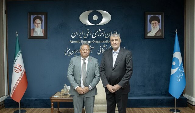 دیدار محمد اسلامی با وزیر علوم ونزوئلا