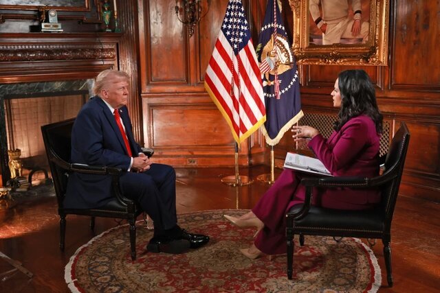 ترامپ؛ حاضرم نظرها درباره خواسته ایران برای داشتن برنامه هستهای صلحآمیز را بشنوم ترامپ؛ حاضرم نظرها درباره خواسته ایران برای داشتن برنامه هستهای صلحآمیز را بشنوم