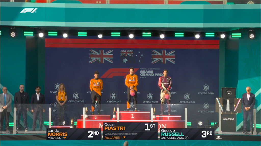 گرندپری میامی؛ مک‌لارن در سطح دیگری است!