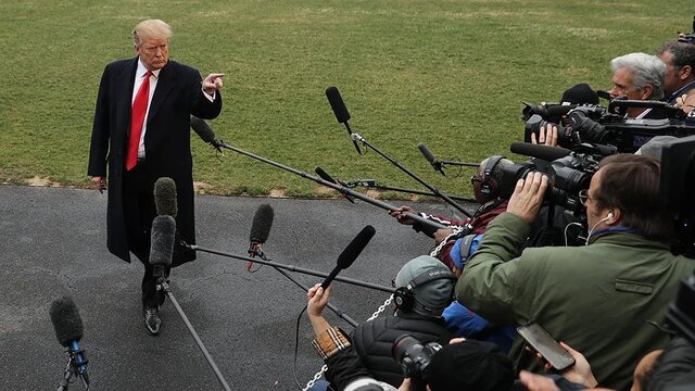 سقوط محبوبیت ترامپ