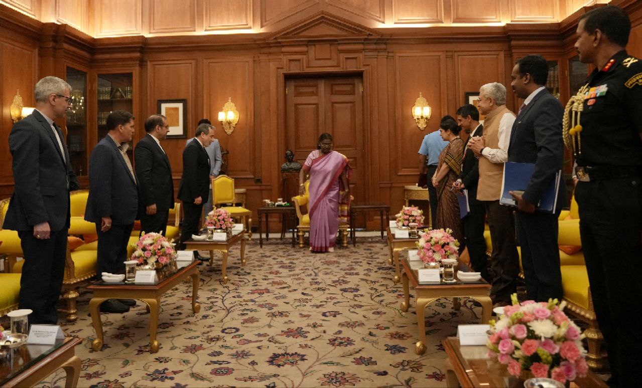 دیدار عراقچی با رئیس‌جمهور هند