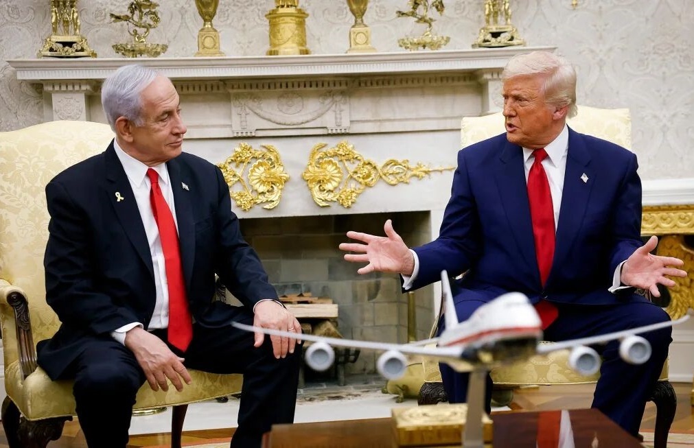 گفتگوی ترامپ با نتانیاهو درباره ایران؛ «در یک جبهه هستیم» گفتگوی ترامپ با نتانیاهو درباره ایران؛ «در یک جبهه هستیم»