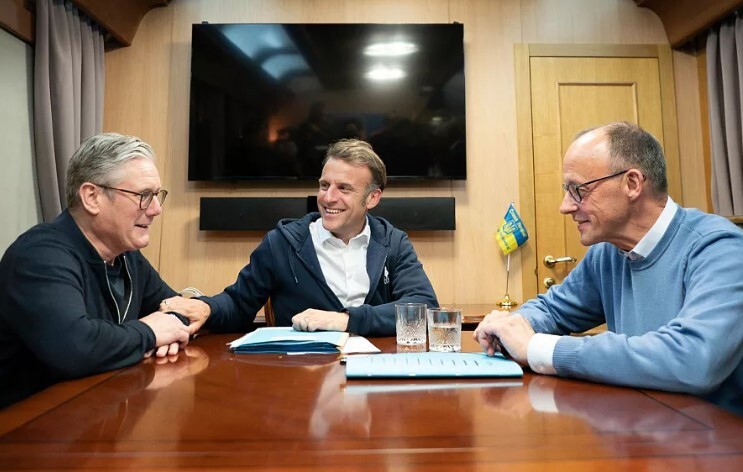 اقدام نمادین علیه روسیه؛ سفر بیسابقه رهبران اروپا به کییف اقدام نمادین علیه روسیه؛ سفر بیسابقه رهبران اروپا به کییف