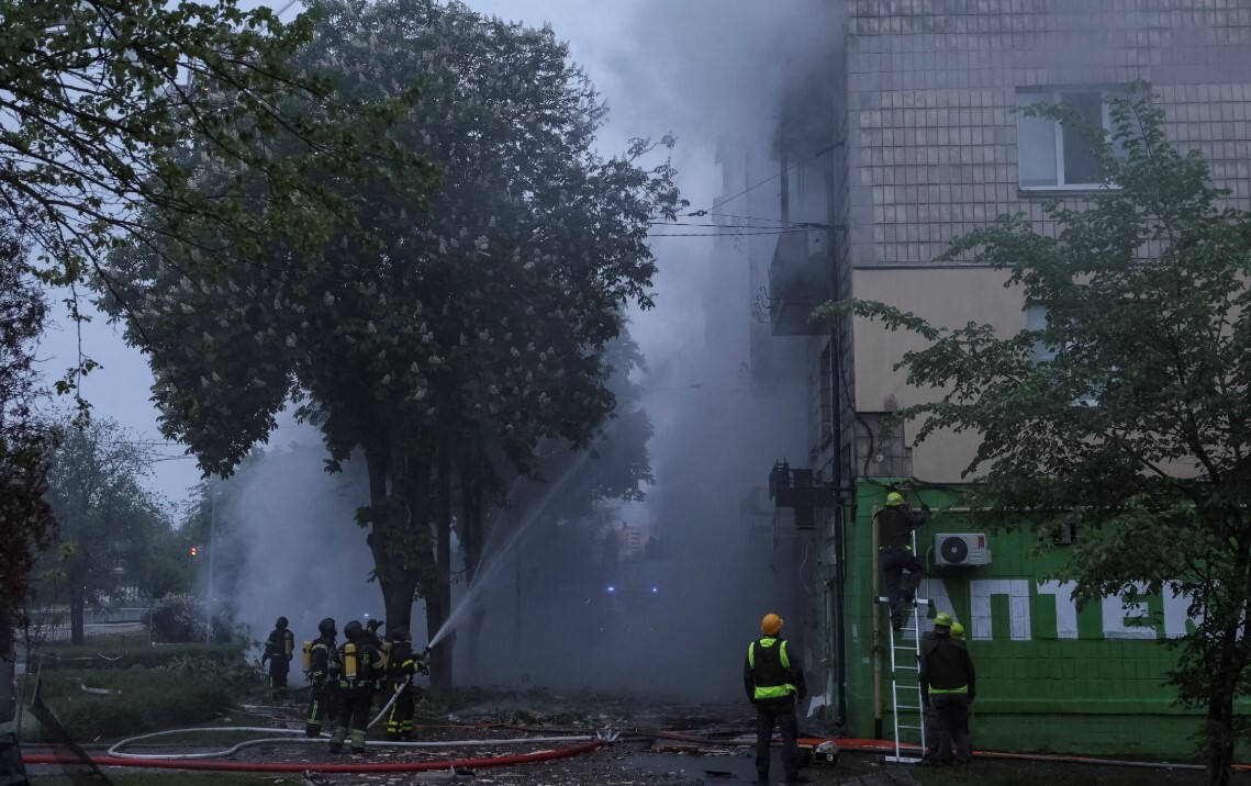 حمله شبانه روسیه به اوکراین با بیش از ۱۰۰ پهپاد