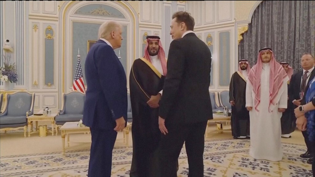 دیدار ایلان ماسک با بن‌سلمان در عربستان +عکس و ویدیو