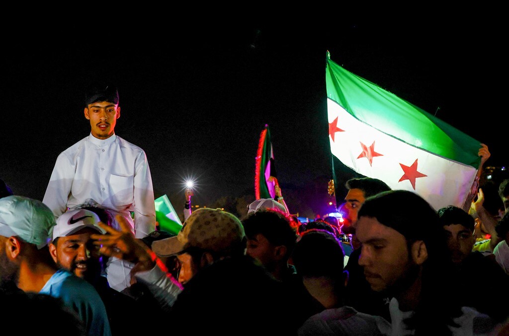 جشن «پایان تحریم» در سوریه جشن «پایان تحریم» در سوریه