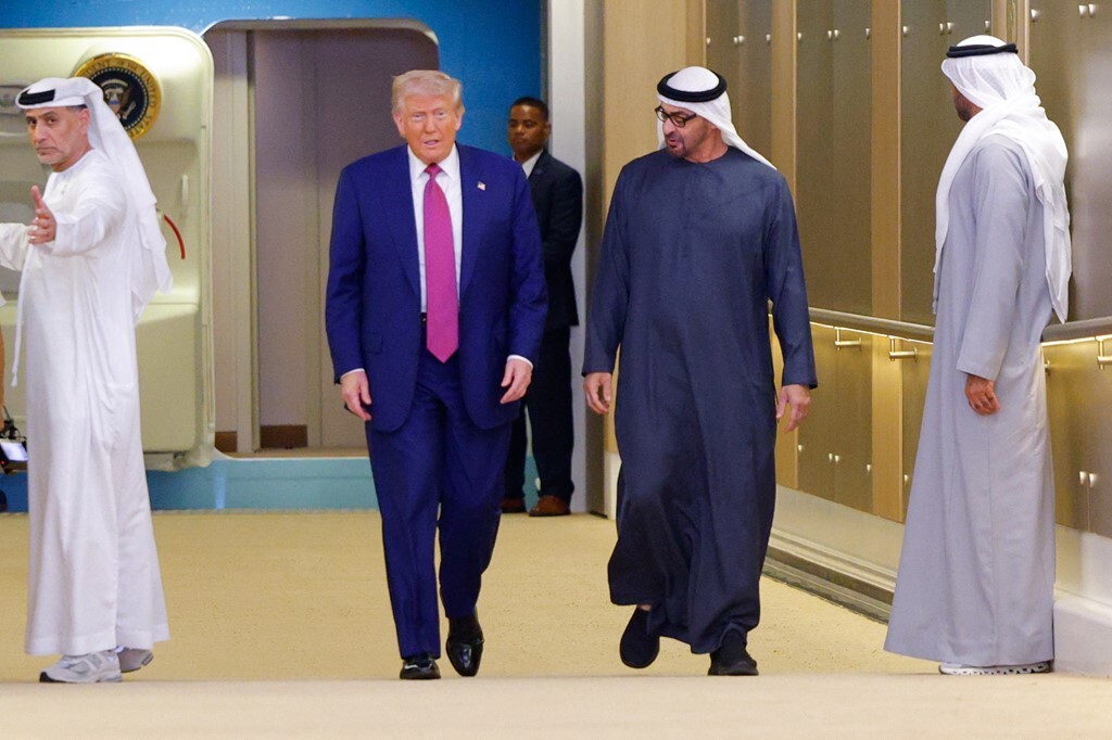 سفر به امارات؛ ترامپ به مسجد شیخ زاید رفت +عکس و ویدیو