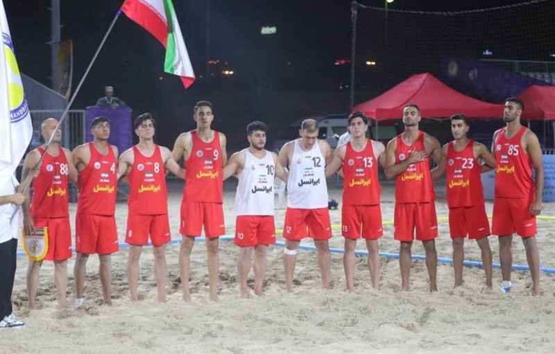 هندبال ساحلی ایران نایب‌قهرمان آسیا شد