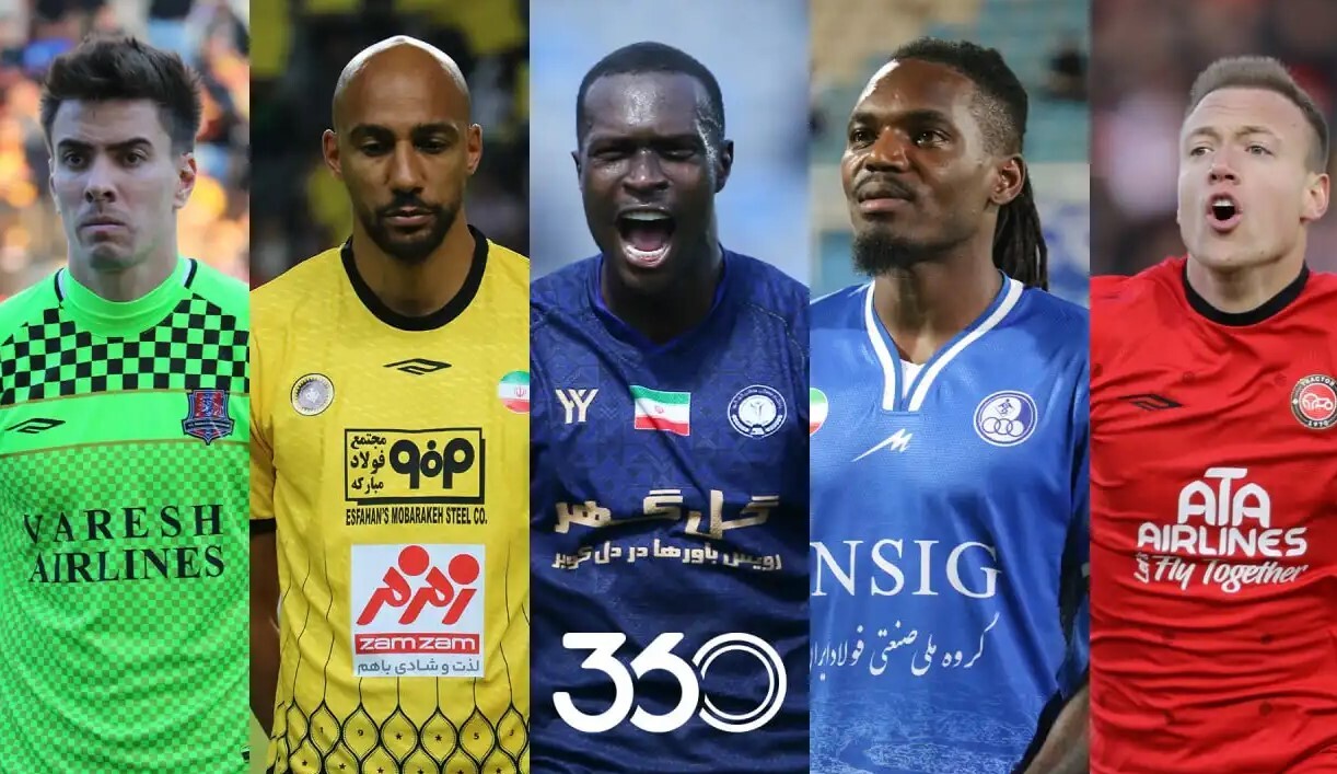 بهترین خارجی‌های لیگ؛ این ۱۰ بازیکن!