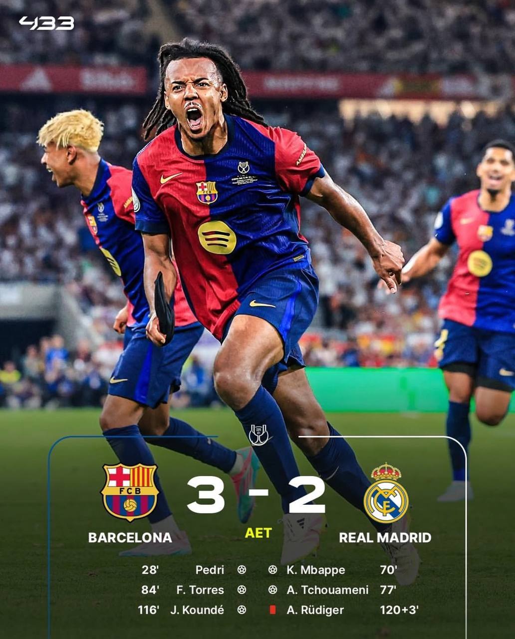 هت‌تریک فلیک برابر کارلتو؛ تاج‌گذاری بارسا با شکست کهکشانی‌ها