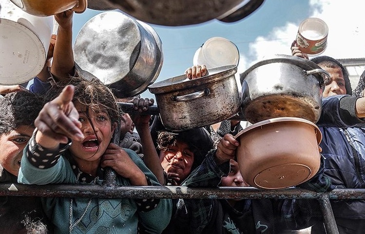 بوی گرسنگی و مرگ در غزه