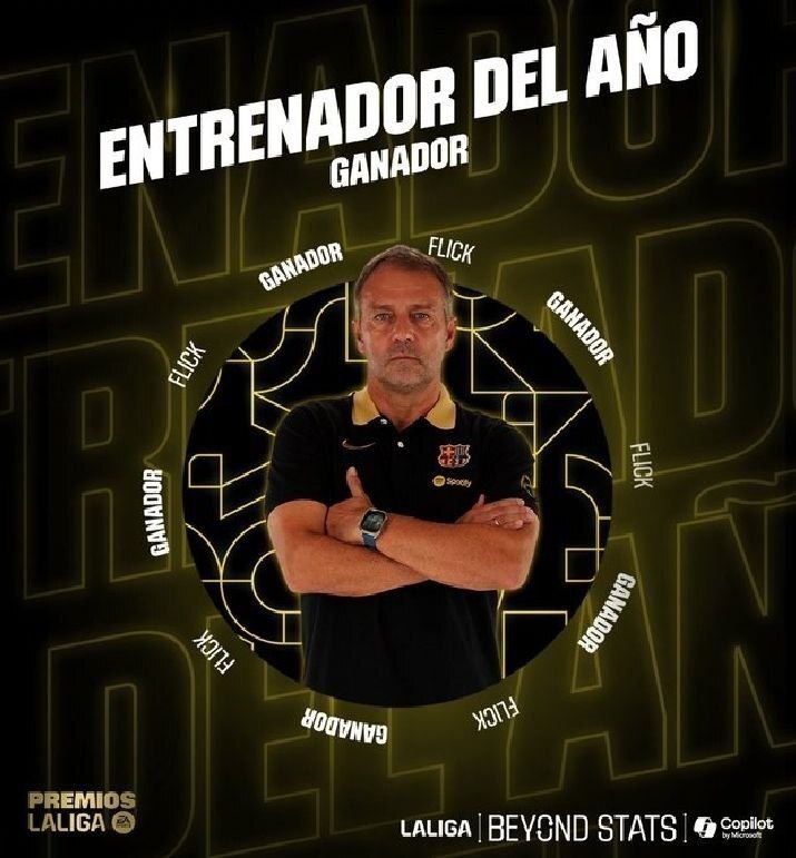 فلیک؛ بهترین مربی فصل لالیگا