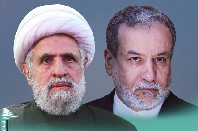 رایزنی عراقچی و نعیم قاسم درباره منطقه