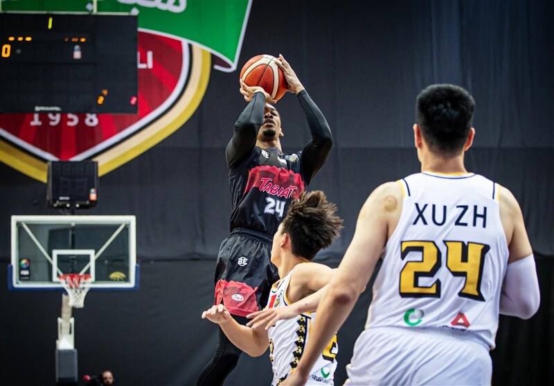 بسکتبال لیگ قهرمانان؛ برد طبیعت مقابل حریف چینی