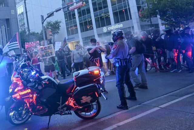 اعتراضات لس‌آنجلس به شهر‌های دیگر آمریکا رسید