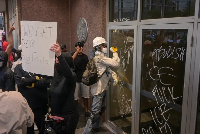 اعتراضات لس‌آنجلس به شهر‌های دیگر آمریکا رسید