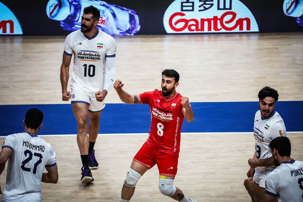 شکست تیم‌ملی والیبال ایران از آمریکا