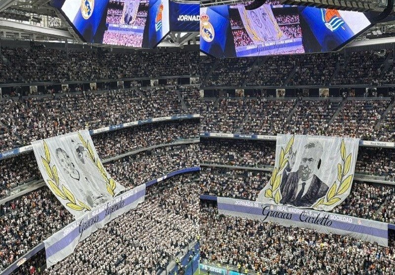 وداع آنچلوتی و مودریچ در شب پیروزی رئال وداع آنچلوتی و مودریچ در شب پیروزی رئال