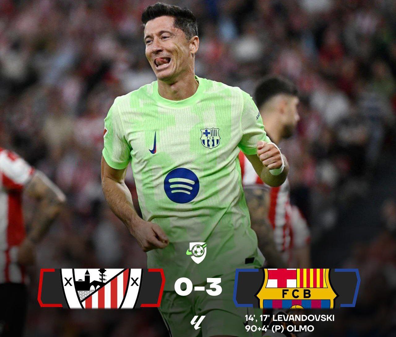 پایان لالیگا با برد کاتالانها/ ۱۰۲ گل در یک فصل! پایان لالیگا با برد کاتالانها/ ۱۰۲ گل در یک فصل!