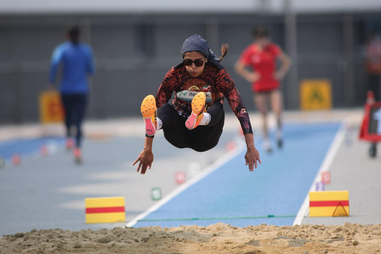 صعود مبینی و کامران به فینال دوومیدانی قهرمانی آسیا