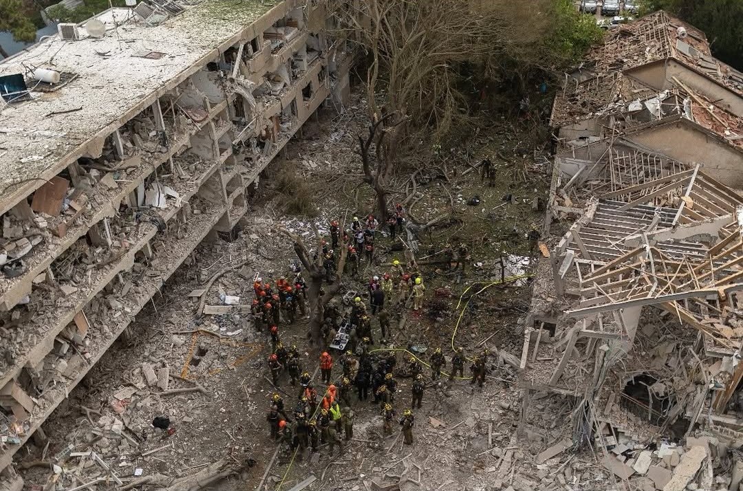 خسارات سنگین به اسرائیل بر اثر اصابت موشک‌های ایرانی