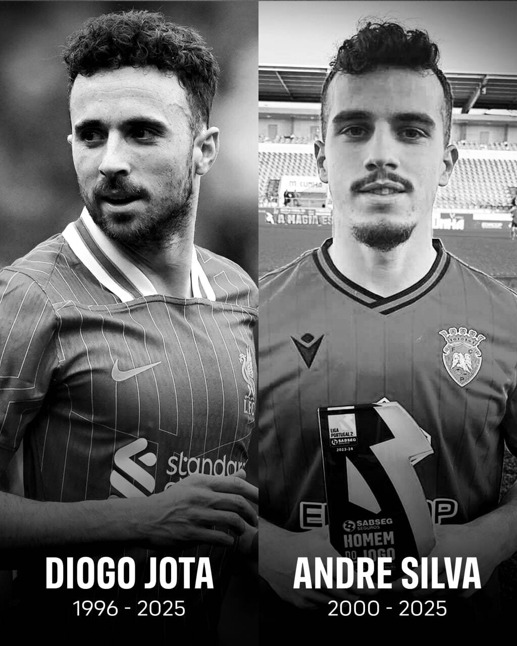 واکنش دنیای فوتبال به خبر تلخ درگذشت «ژوتا»