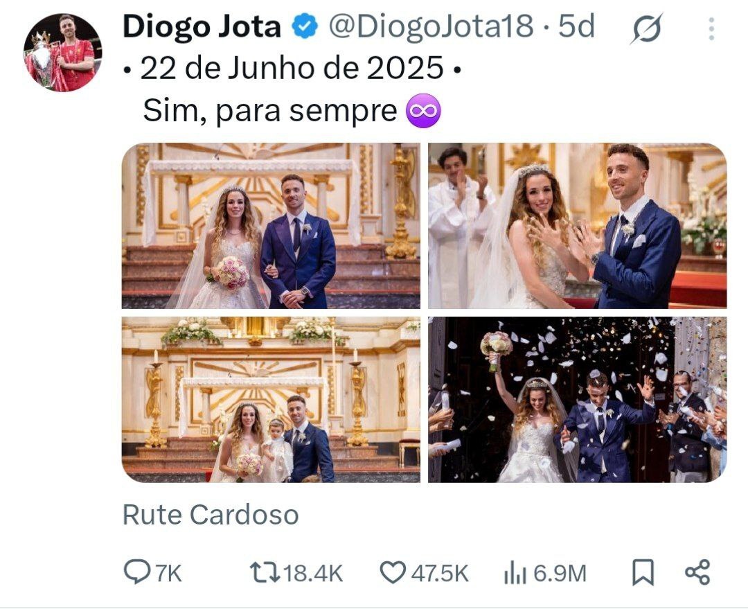 واکنش دنیای فوتبال به خبر تلخ درگذشت «ژوتا»