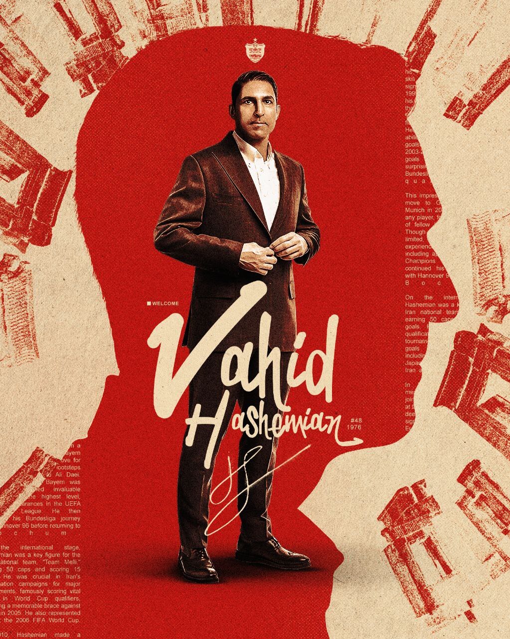 وحید هاشمیان؛ سرمربی جدید پرسپولیس