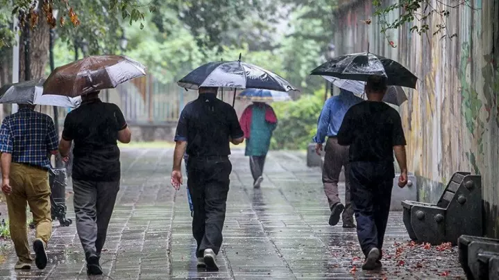 رگبار باران در نوار شمالی و جنوبشرق/ تهران ۳۴ درجه رگبار باران در نوار شمالی و جنوبشرق/ تهران ۳۴ درجه