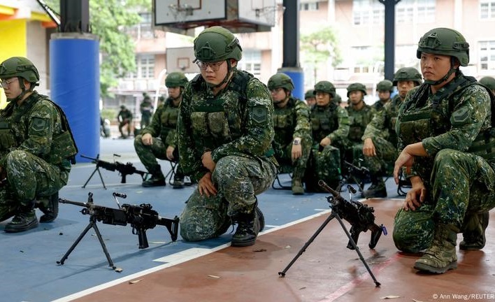 رزمایش نظامی در تایوان برای مقابله با حمله احتمالی چین