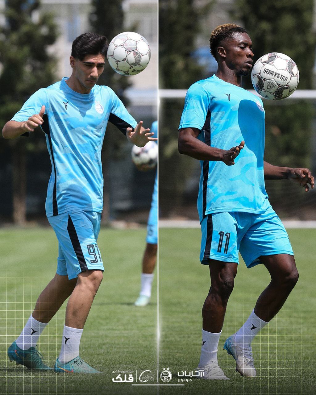 سرخابی‌ها برای فصل جدید استارت زدند +تصاویر