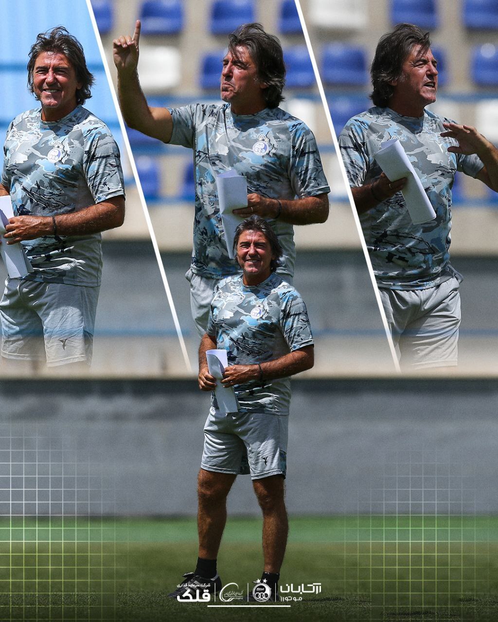 سرخابی‌ها برای فصل جدید استارت زدند +تصاویر