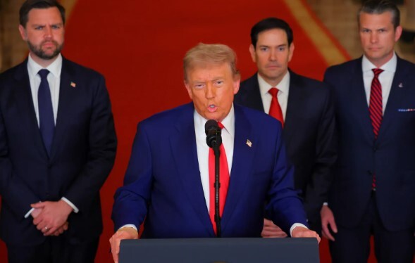 ادعای ترامپ پس از تجاوز نظامی به تاسیسات هسته‌ای