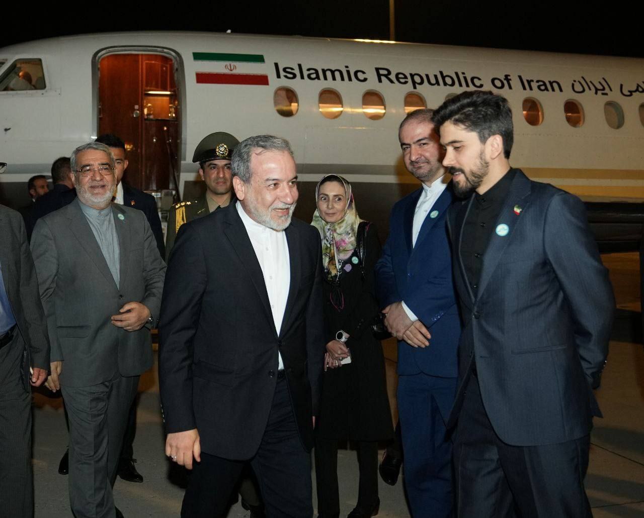 عراقچی وارد چین شد +ویدیو