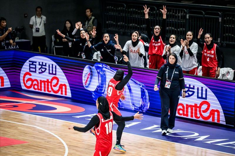 دومین پیروزی زنان ایران در کاپ آسیا چین