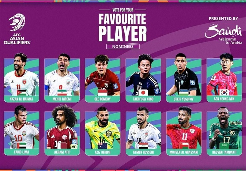 «طارمی» در جمع نامزدهای بهترین بازیکن انتخابی جامجهانی «طارمی» در جمع نامزدهای بهترین بازیکن انتخابی جامجهانی