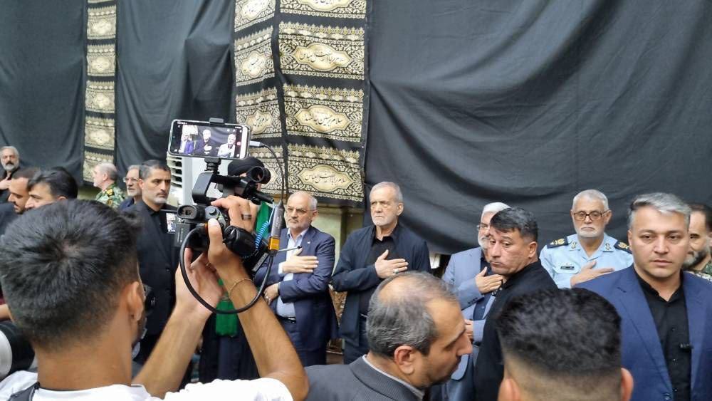 حضور رئیس‌جمهور در مراسم گرامیداشت شهدای ارتش