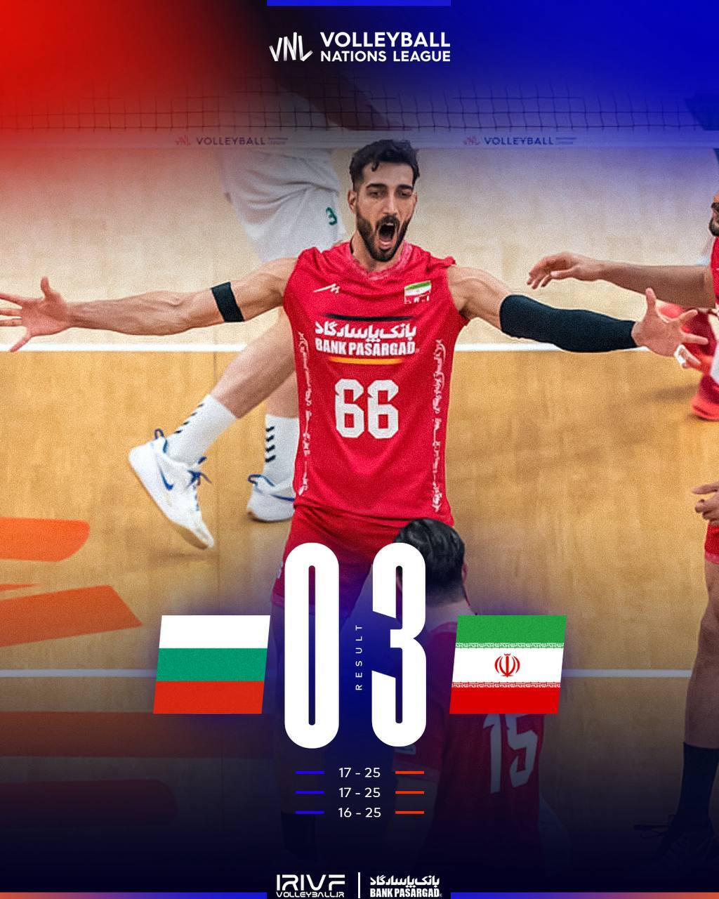 ایران ۳ - ۰ بلغارستان؛ در انتظار معجزه برای صعود