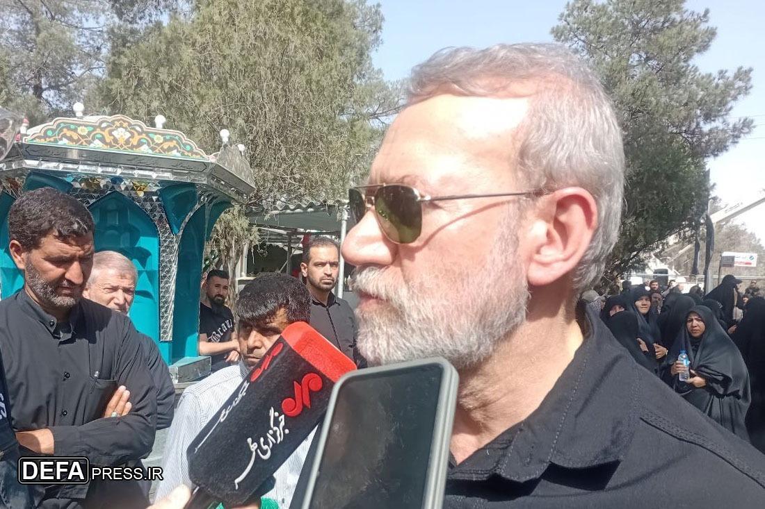 لاریجانی: نباید به گروسی اجازه بازدید بدهیم