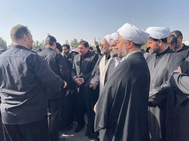 مراسم خاکسپاری شهید حاجی‌زاده برگزار شد +عکس